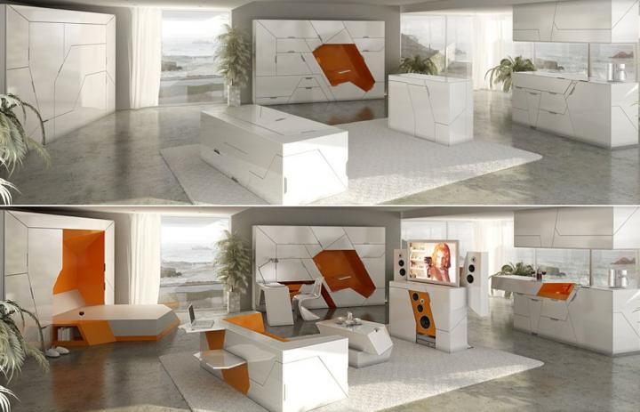 Funcionales y minimalistas muebles Boxetti