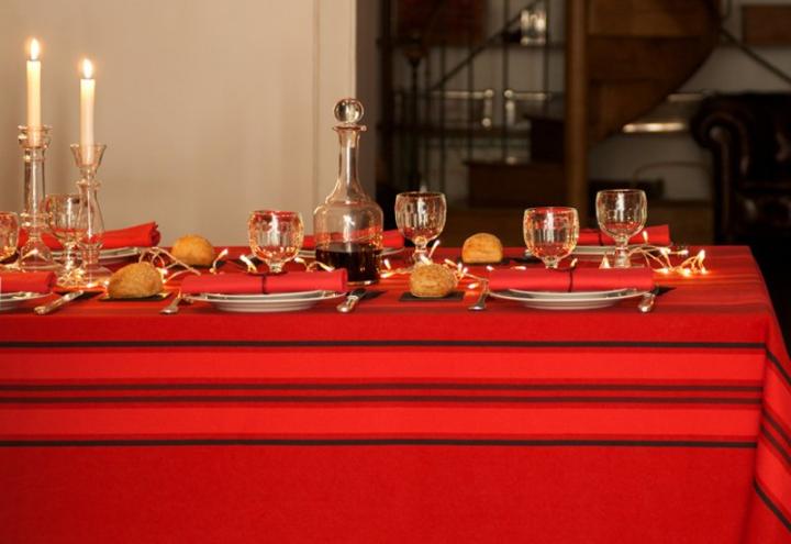 Ideas para la decoración de la mesa para la cena de Nochevieja
