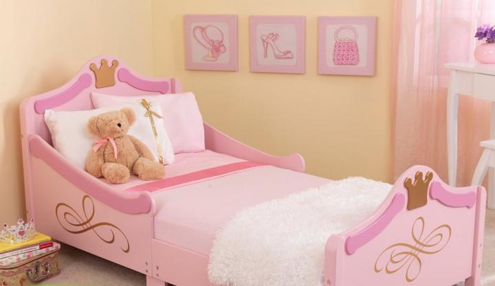 Ideas para habitaciones infantiles: cama de princesa