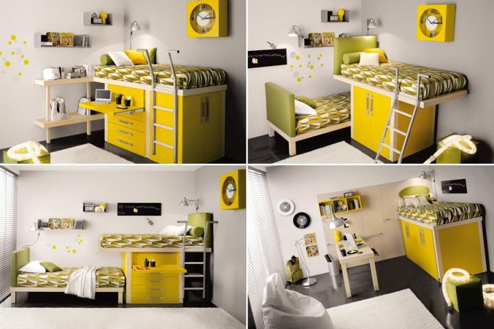 Imágenes de habitaciones para adolescentes de Tumidei