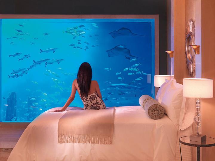 Imágenes del hotel submarino Poseidon Undersea Resort
