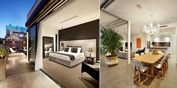 Im&aacute;genes del interiorismo de una villa en Melbourne