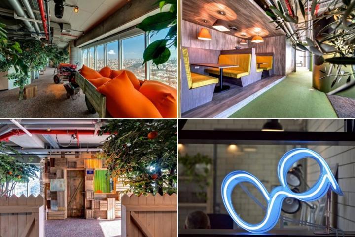 Imágenes de las oficinas de Google en Tel Aviv