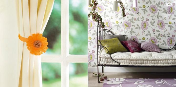Motivos florales para la decoración de tu hogar