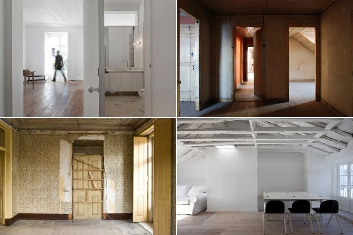 Rehabilitación de un edificio de apartamentos minimalista y moderno