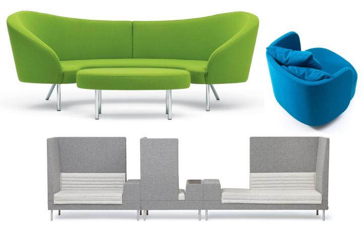 Sofás y sillones de diseño de la firma Offecct