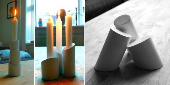 Accesorios decorativos del estudio Gridy: candelabro Trix