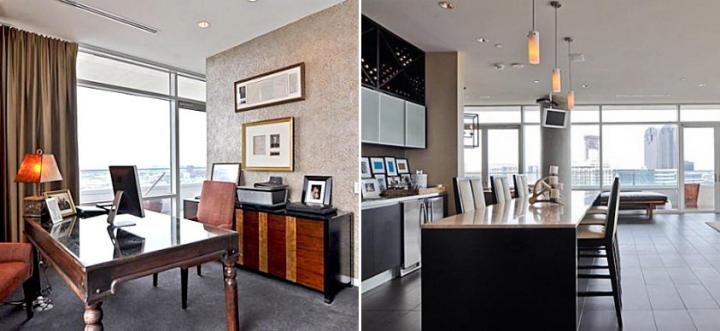 El apartamento de Khloe Kardashian y Lamar Odom