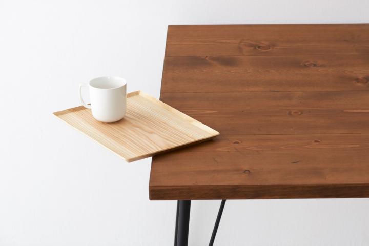 Bandeja de madera Protrude