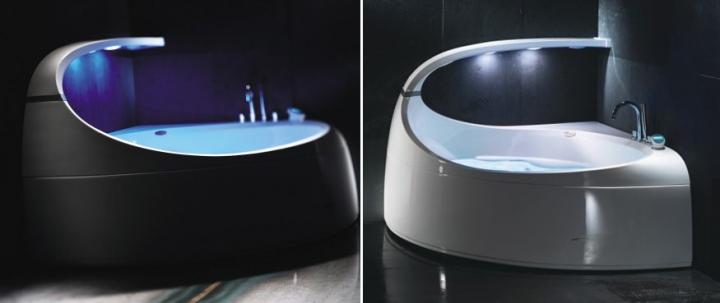 Ba&ntilde;eras con spa. Ba&ntilde;era Alpha de la colecci&oacute;n Morphosis