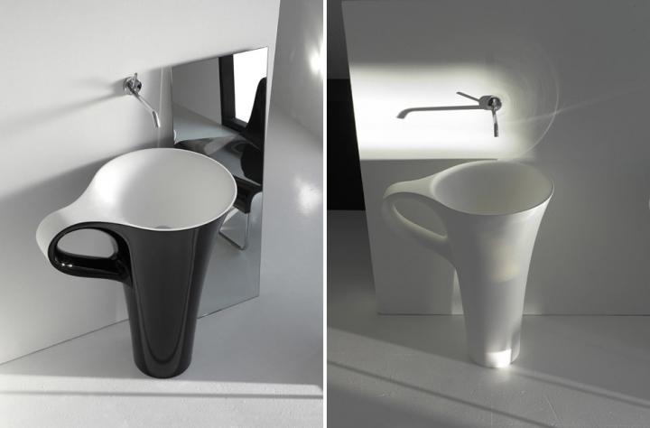 Lavabo Cup para un baño moderno