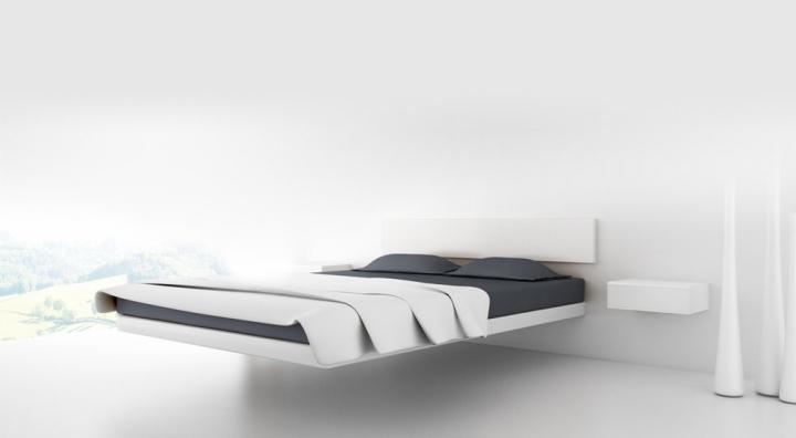 Cama de diseño flotante Aluna Bed