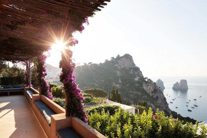 Casa de veraneo del diseñador Matteo Thun en Capri