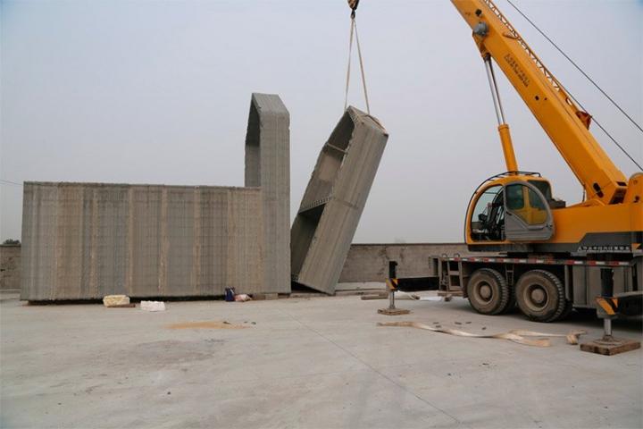 Casas realizadas con una impresora 3D gigante