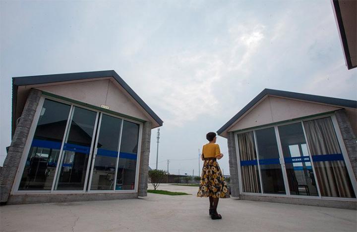 Casas realizadas con una impresora 3D gigante