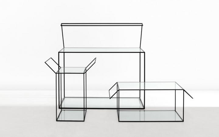 Colección Grado°, muebles geométricos de Ron Gilad