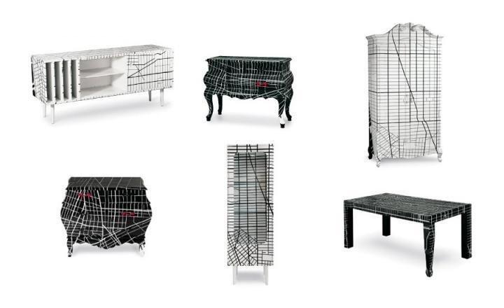 Colecci&oacute;n de muebles Trip de Seletti. Muebles Map