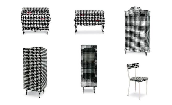 Colecci&oacute;n de muebles Trip de Seletti. Muebles retro