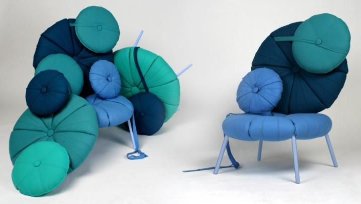 Colecci&oacute;n de sillones Woonling de Karoline Fesser