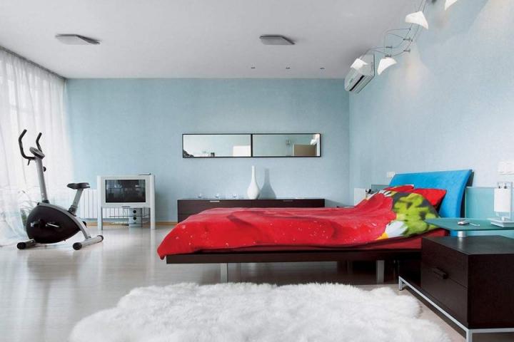 Colores en la decoraci&oacute;n: rojo