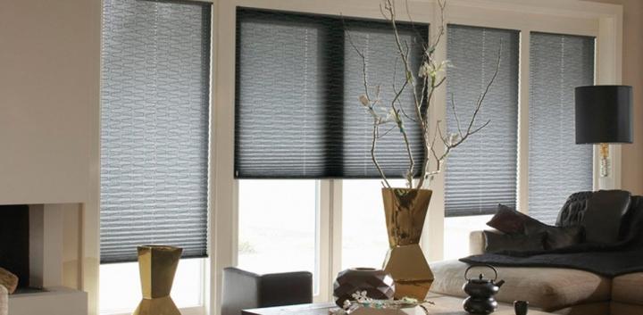 Cortinas plisadas de la firma Gradulux