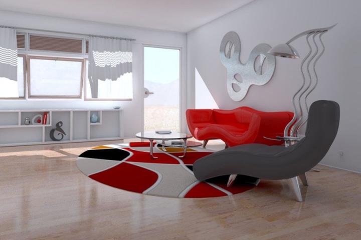 Decoraci&oacute;n en rojo