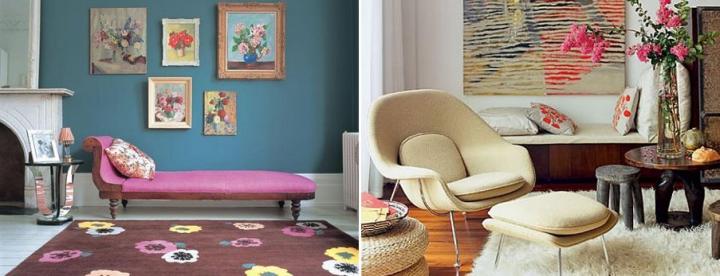 Decoraci&oacute;n de suelos con alfombras