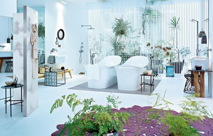 Decorar el cuarto de baño con plantas