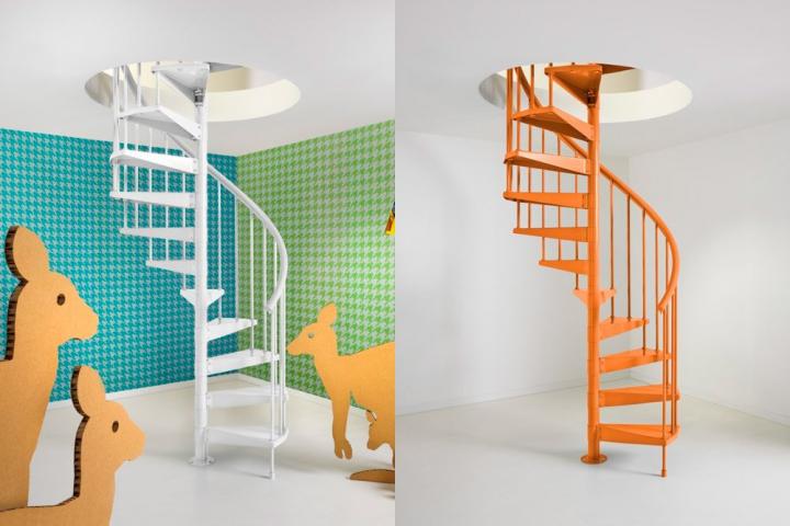 Escalera de caracol Fontanot Clip