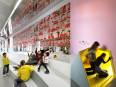 Espacio creativo en un colegio de Berlín