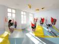 Espacio creativo en un colegio de Berlín
