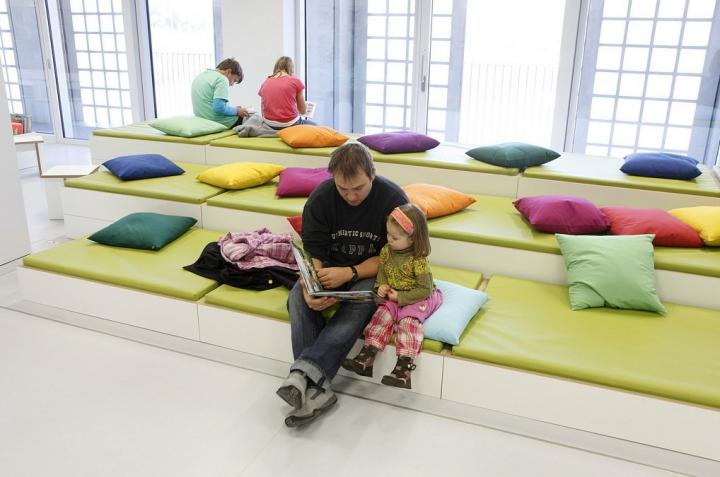 Espacio infantil de la Biblioteca Municipal de Stuttgart