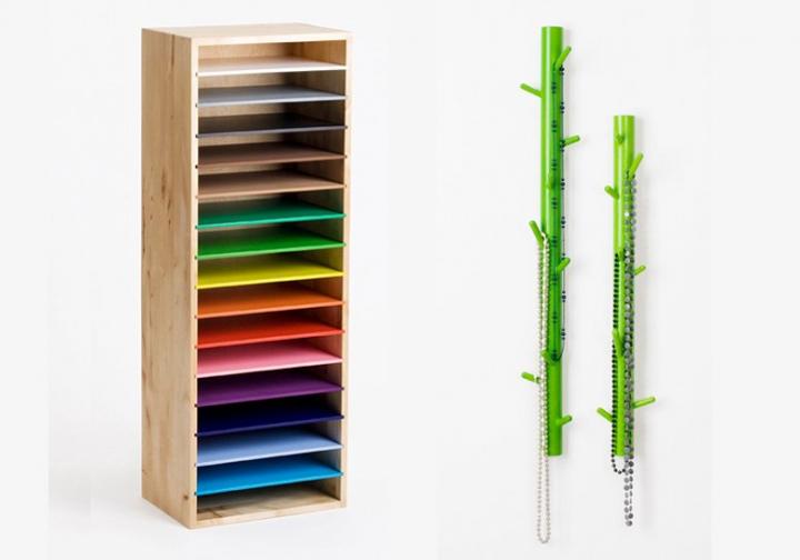 Estantería A4 Shelf y joyero Jewellerytree