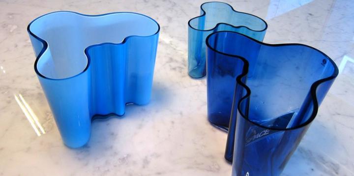 Floreros y jarrones de Alvar Aalto