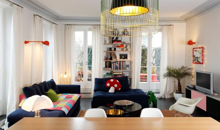 Fotos de una decoraci&oacute;n bohemia colorida