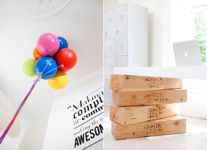 Fotos del escritorio Hot Desk del estudio Boys and Girls