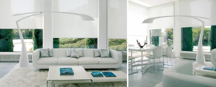 Fotos de la lámpara de pie Samurai de Robby Cantarutti