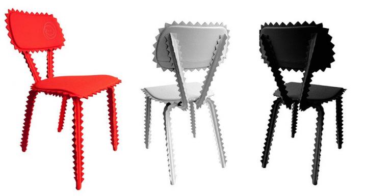 Fotos de sillas de diseño. Sillas Fury del diseñador Roel-Jan Elsinga