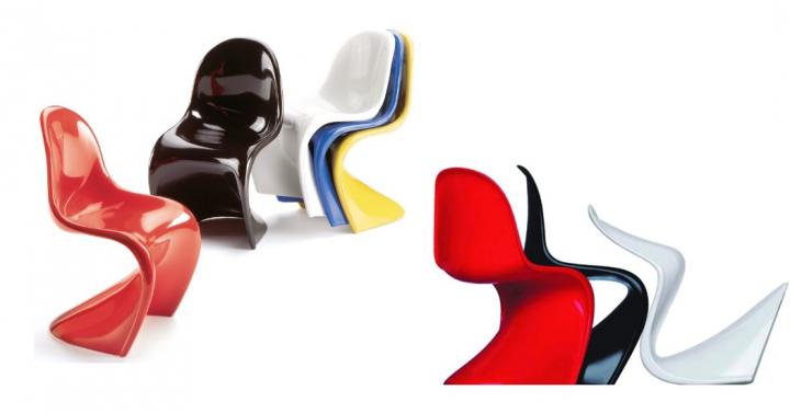 Fotos de sillas de diseño: silla Panton