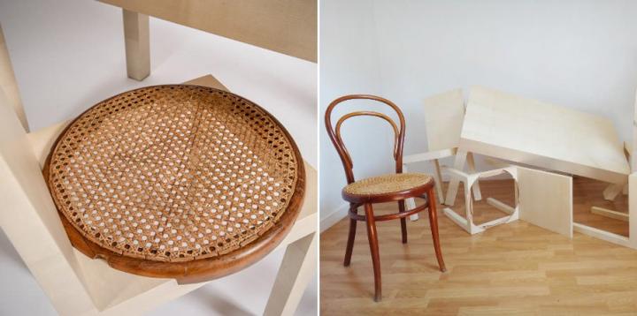 Homenaje a la silla Thonet