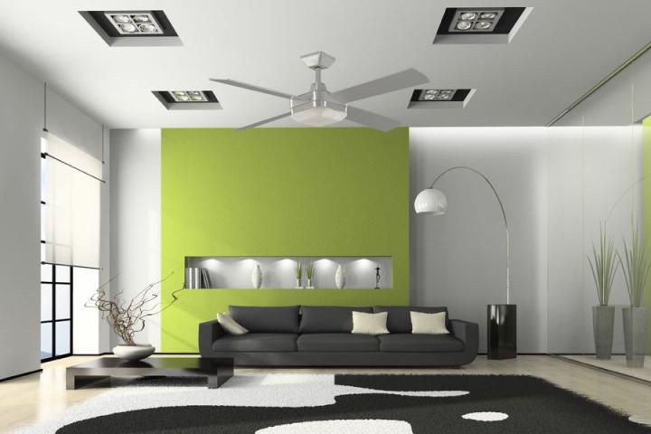 Ideas de colores para animar una decoración: el color verde