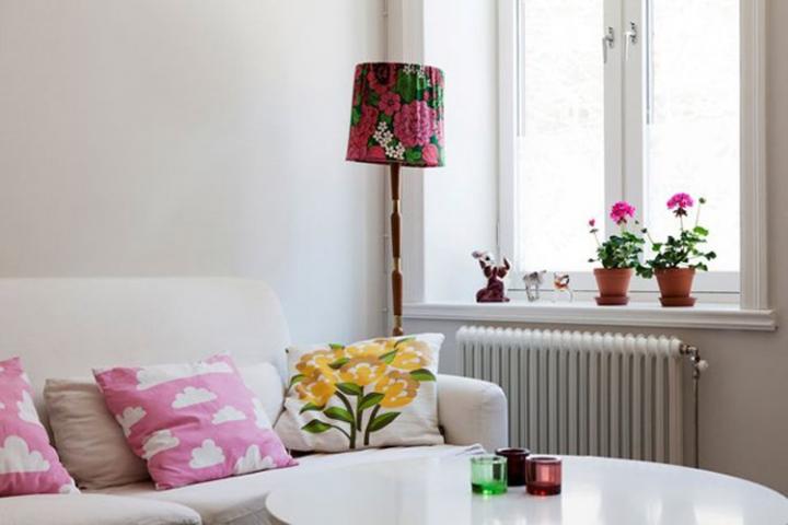 Ideas de decoración: apartamento basado en el blanco
