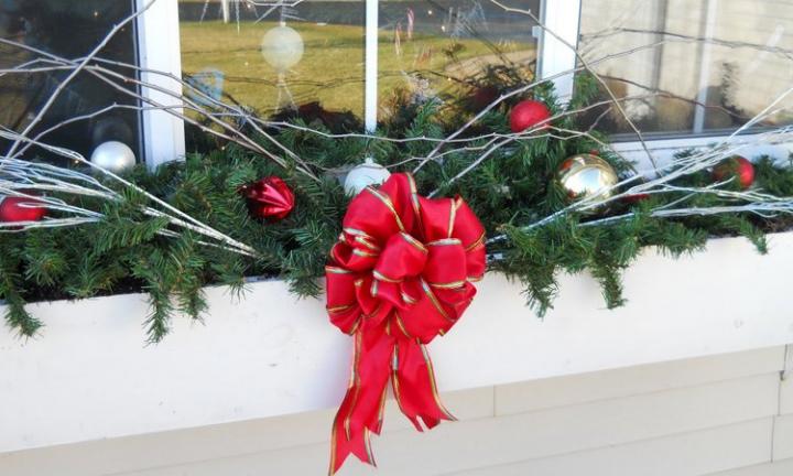 Ideas para la decoración de las ventanas en Navidad