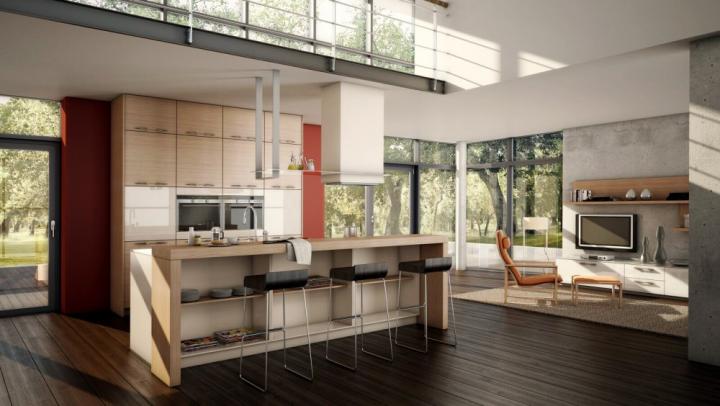 Ideas para las cocinas abiertas