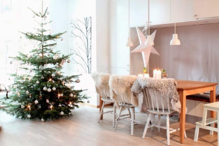 Ideas para una decoración de navidad nórdica