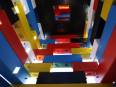 Iglesia realizada con bloques Lego