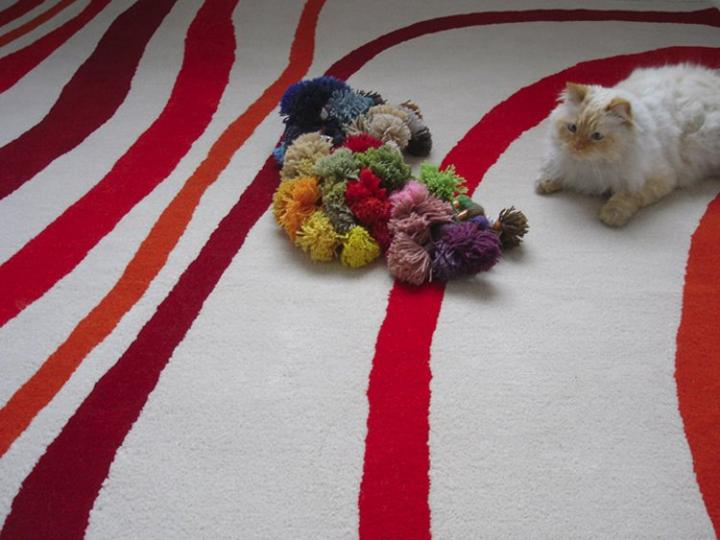 Imágenes de alfombras vanguardistas de Vanina Mizrahi