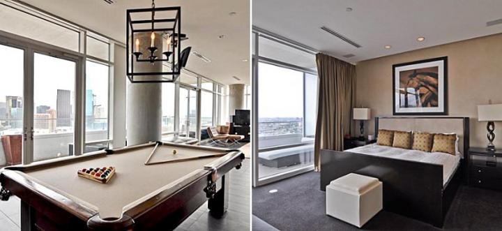 Imágenes del apartamento de Khloe Kardashian en Dallas