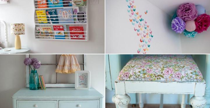 Imágenes de la decoración de la habitación de una niña