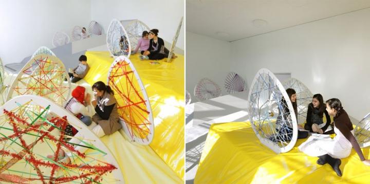 Im&aacute;genes del espacio creativo en un colegio de Berl&iacute;n